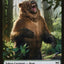 Human Warrior // Bear Double-Sided Token [Kaldheim Tokens]