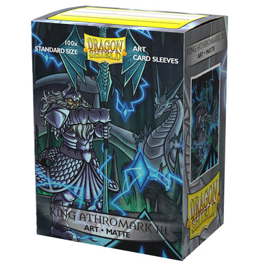 Dragonshield Sleeves - King Athromark 3 Matte Art Sleeves (Standard Size 100 Pack)
