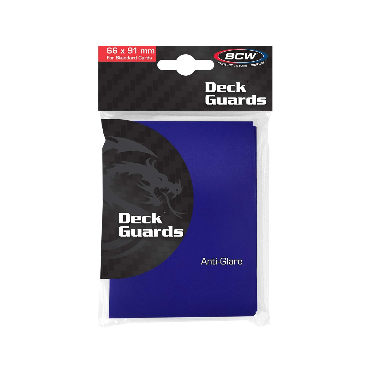 BCW Deck Guard Sleeves (50) - Blue (Standard Size)