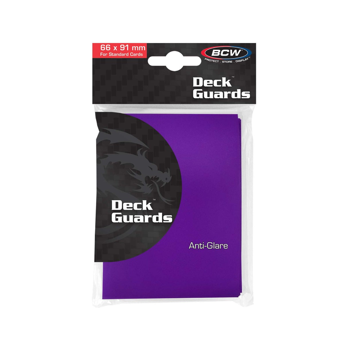 BCW Deck Guard Sleeves (50) - Purple (Standard Size)