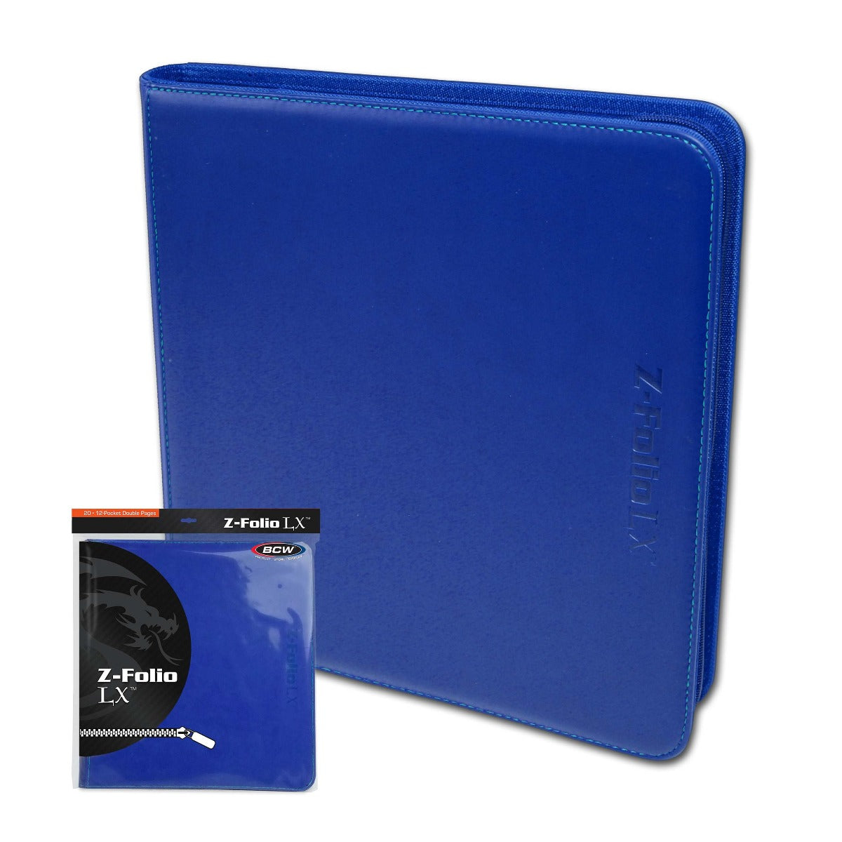 BCW Z-Folio 12-Pocket LX Album (Zipper)