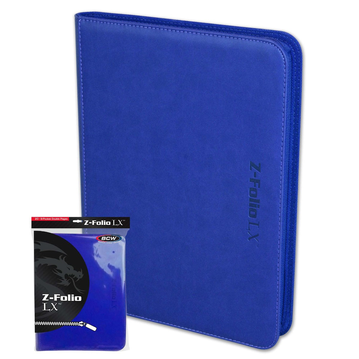 BCW Z-Folio 9-Pocket LX Album (Zipper)