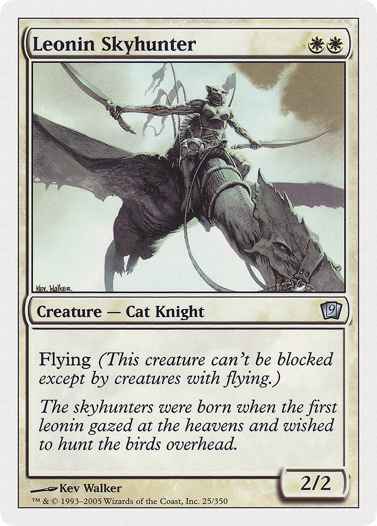 Leonin Skyhunter (9ED-025) - 9th Edition
