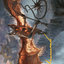 Bloodletter of Aclazotz // Bloodletter of Aclazotz (ALCI-015) - The Lost Caverns of Ixalan Art Series (Borderless) Foil