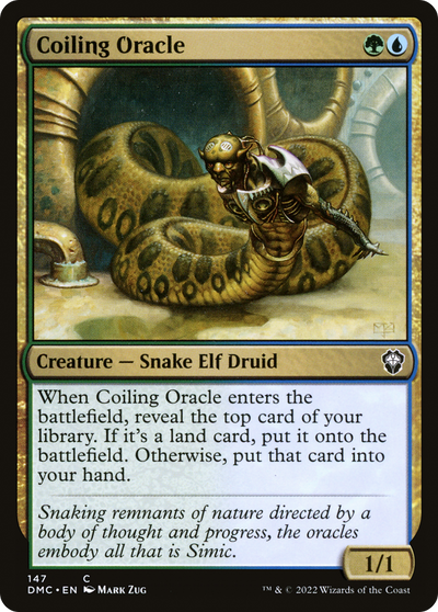 Coiling Oracle [Dominaria United Commander]