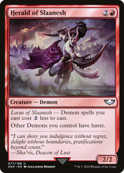 Herald of Slaanesh [Warhammer 40,000]