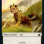 Cat // Human Soldier (003) Double-Sided Token [Ikoria: Lair of Behemoths Tokens]
