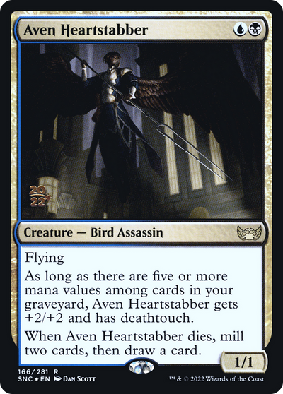 Aven Heartstabber [Streets of New Capenna Prerelease Promos]