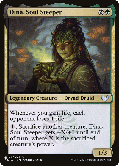 Dina, Soul Steeper [The List]