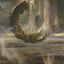 Wasteland // Wasteland (AZNR-036) - Zendikar Rising Art Series (Borderless) Foil