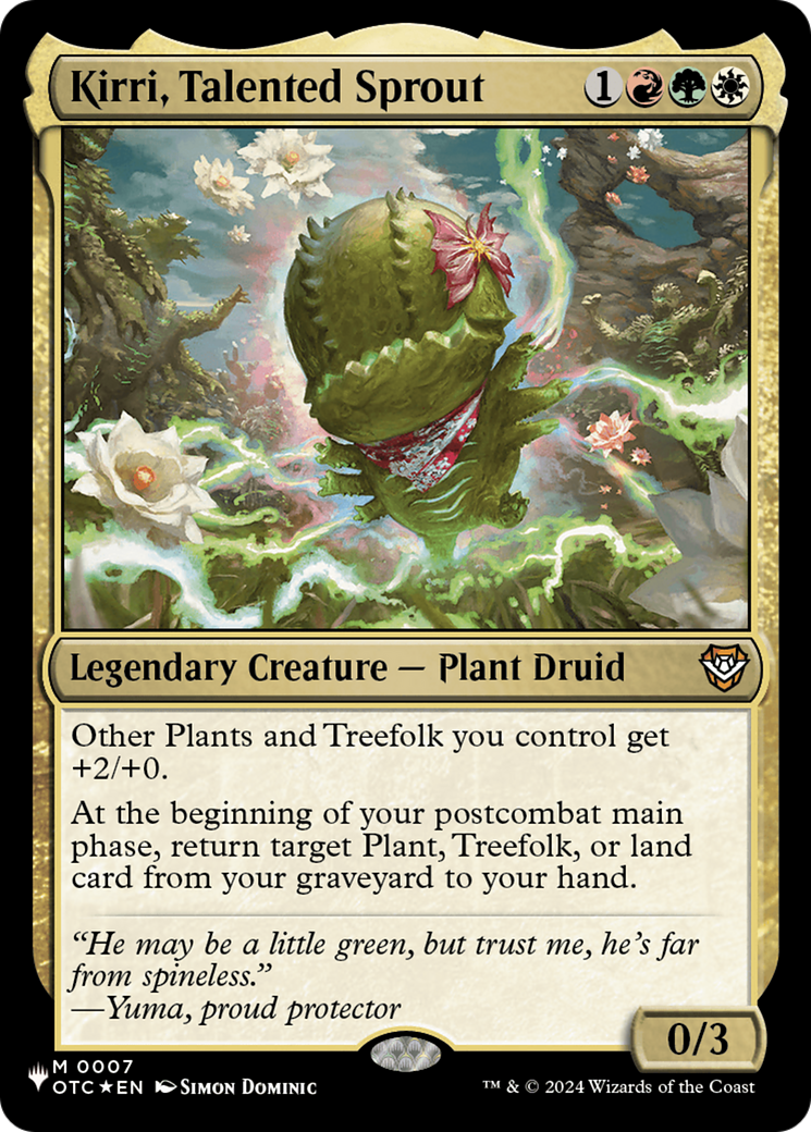 Kirri, Talented Sprout (LIST-007) - The List