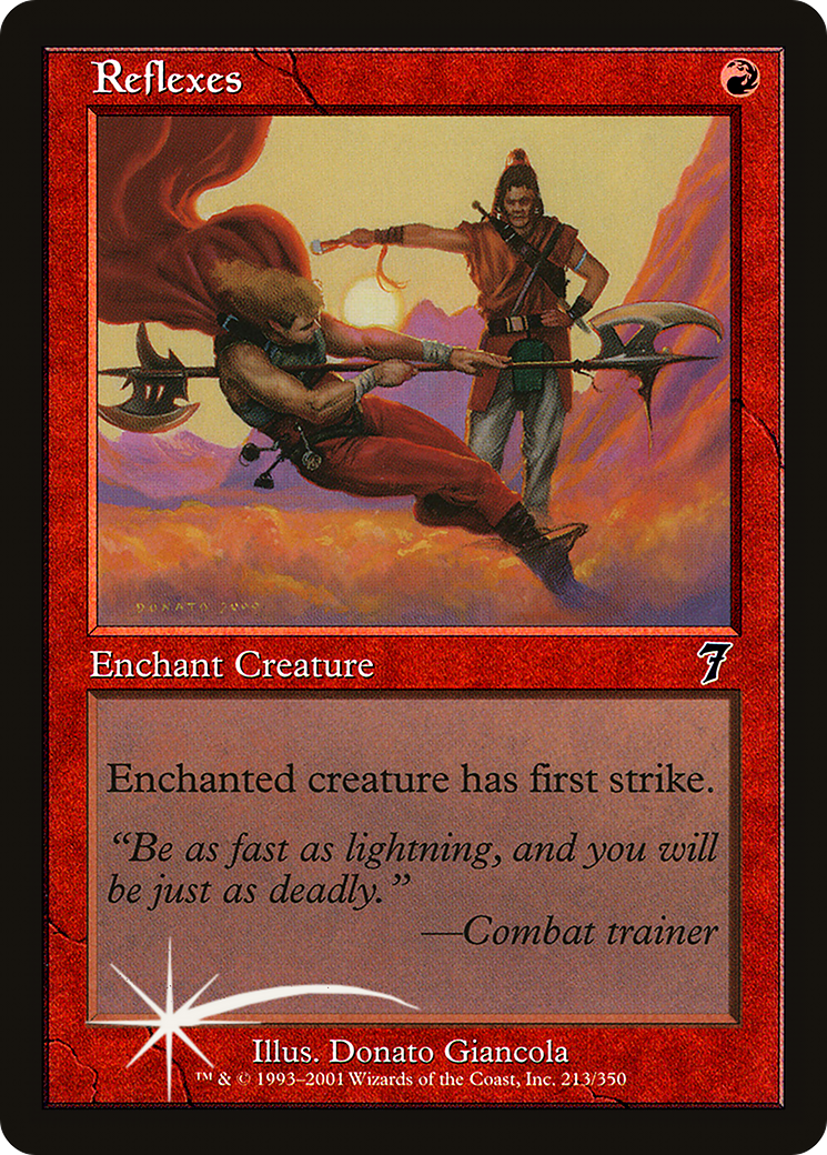 Reflexes (7ED-213★) - 7th Edition Foil