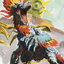 Pantlaza, Sun-Favored // Pantlaza, Sun-Favored (ALCI-075) - The Lost Caverns of Ixalan Art Series (Borderless)