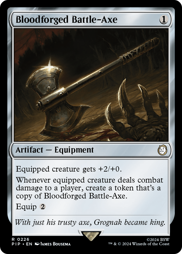 Bloodforged Battle-Axe [Fallout]