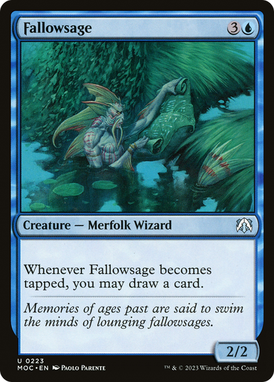 Fallowsage [March of the Machine Commander]