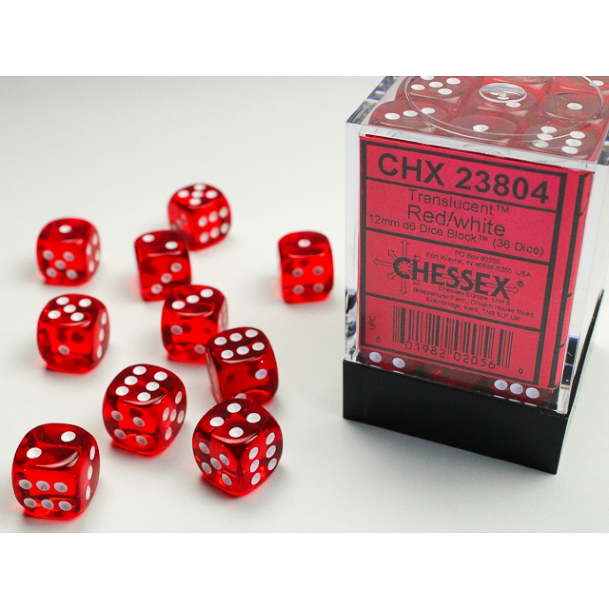 Chessex - 12mm d6 (36 Dice)