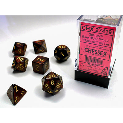 Chessex - Polyhedral 7-Die Set - Scarab