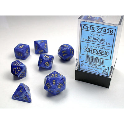 Chessex - Polyhedral 7-Die Set - Vortex