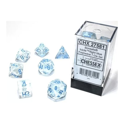 Chessex - Polyhedral 7-Die Set - Borealis