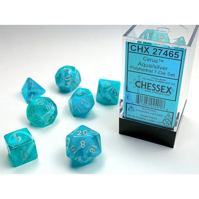 Chessex - Polyhedral 7-Die Set - Cirrus