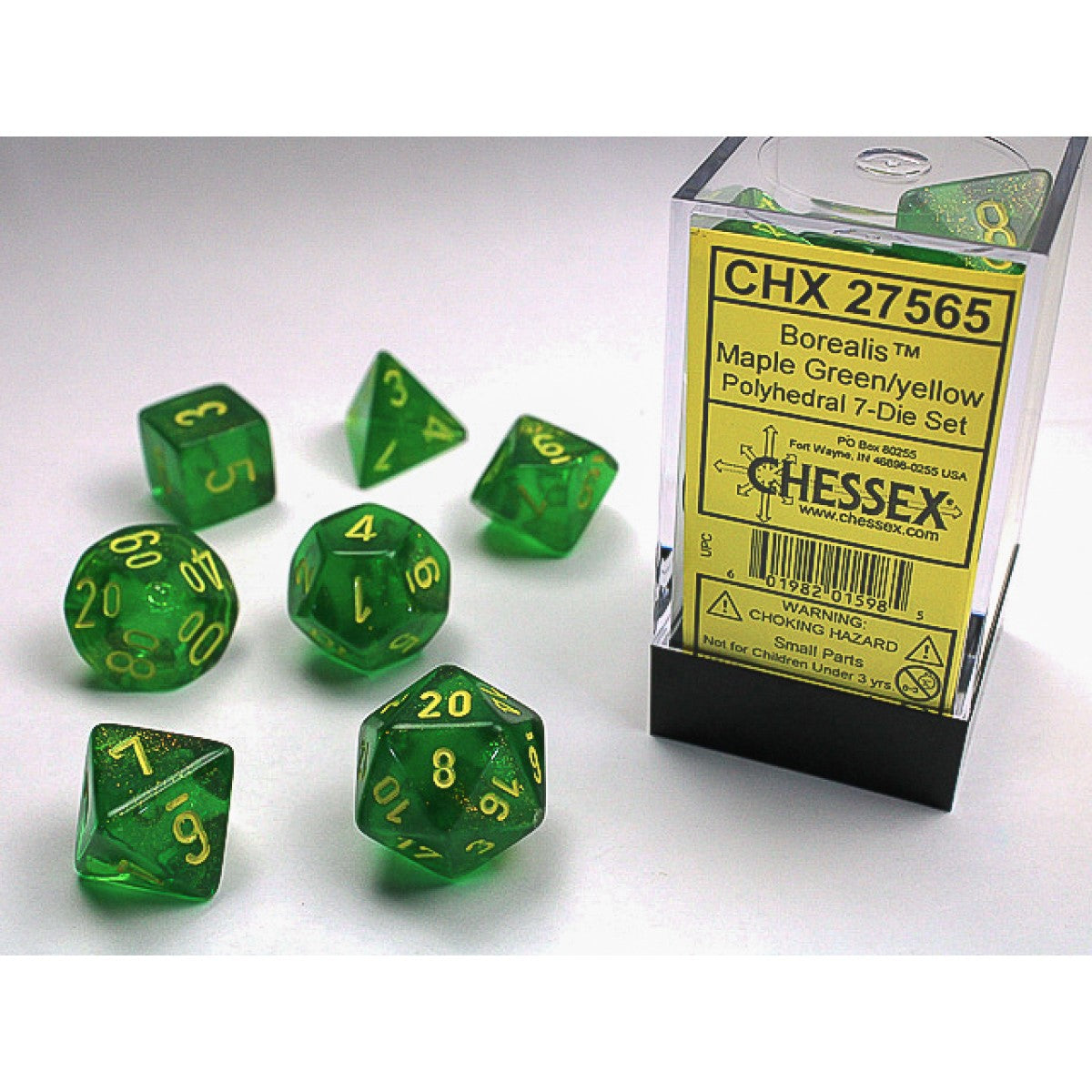 Chessex - Polyhedral 7-Die Set - Borealis