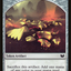 Gold // Knight (005) Double-Sided Token [Commander 2015 Tokens]