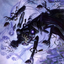 Myojin of Grim Betrayal // Myojin of Grim Betrayal (ANEO-009) - Neon Dynasty Art Series (Borderless)