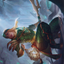 Argothian Opportunist // Argothian Opportunist (ABRO-022) - The Brothers' War Art Series (Borderless)