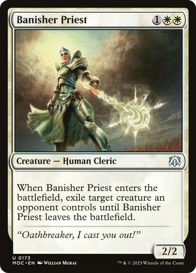 Banisher Priest [March of the Machine Commander]