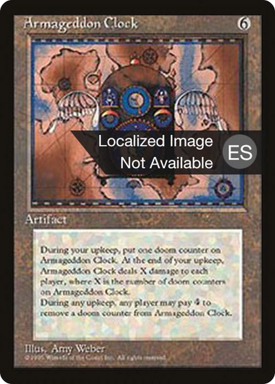 Armageddon Clock [Fourth Edition Foreign Black Border]