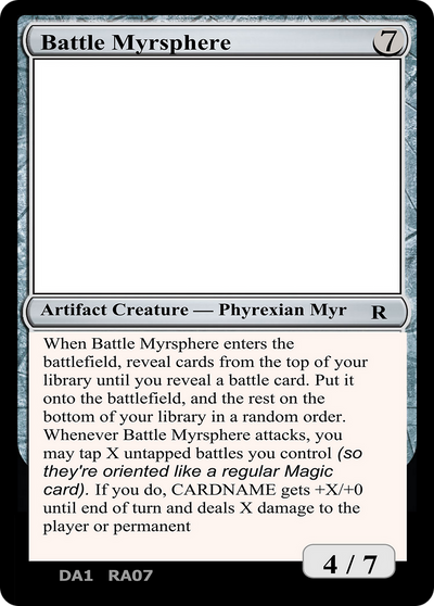 Battle Myrsphere (UNK-RA07A) - Unknown Event