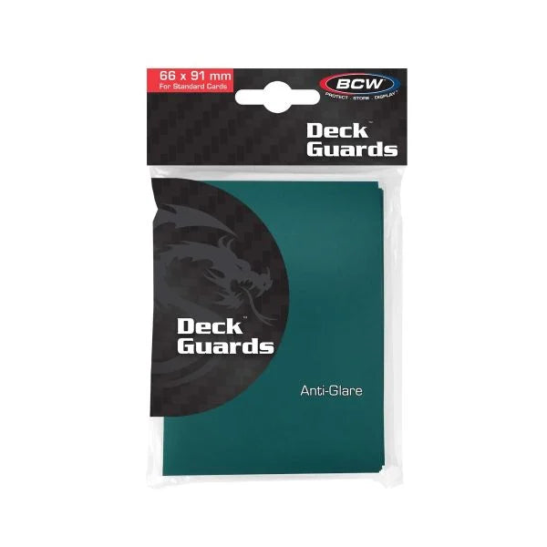 BCW Deck Guard Sleeves (50) - Teal (Standard Size)