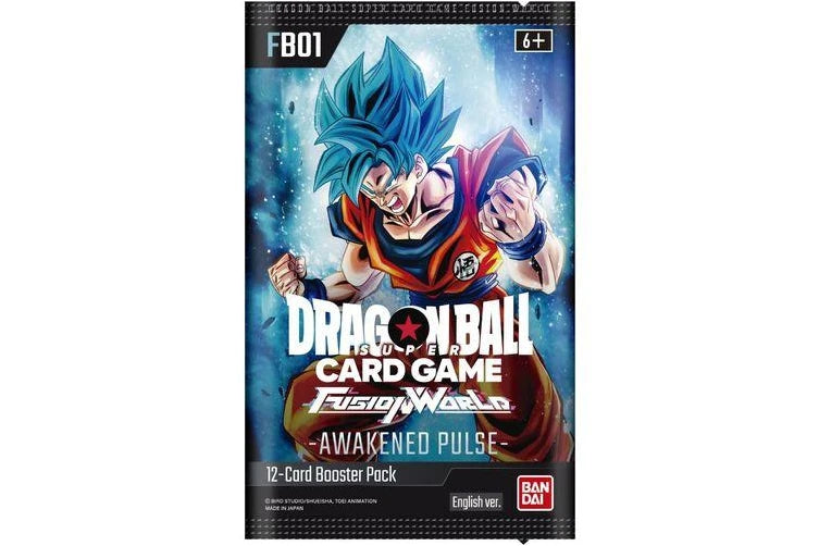 Dragon Ball Super Fusion World: Awakened Pulse Booster Pack (FB01) *Sealed*