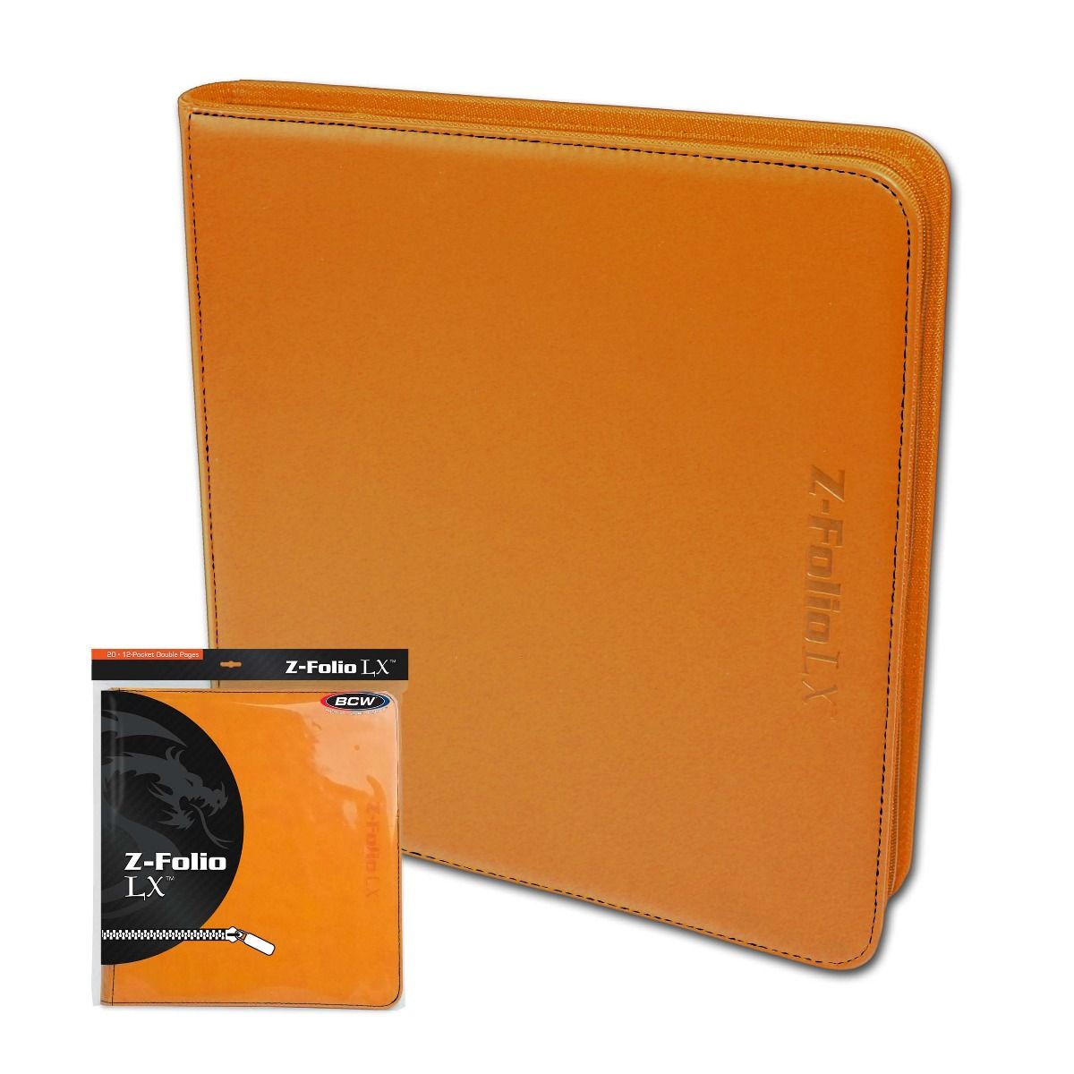 BCW Z-Folio 12-Pocket LX Album (Zipper)