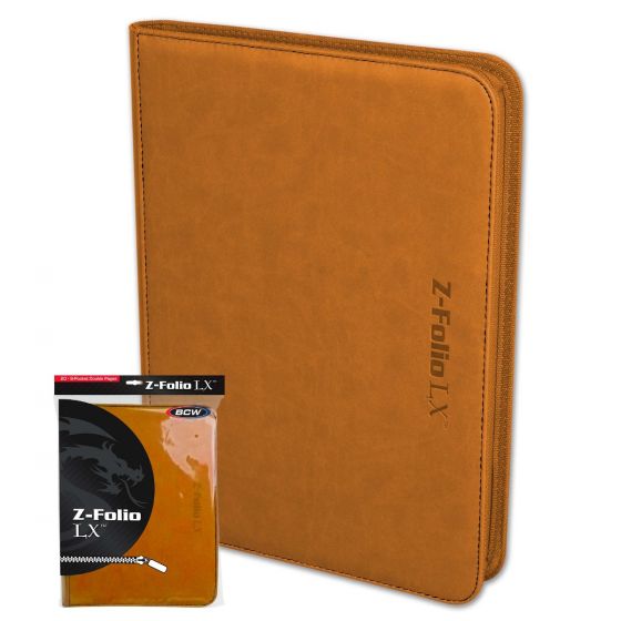 BCW Z-Folio 9-Pocket LX Album (Zipper)