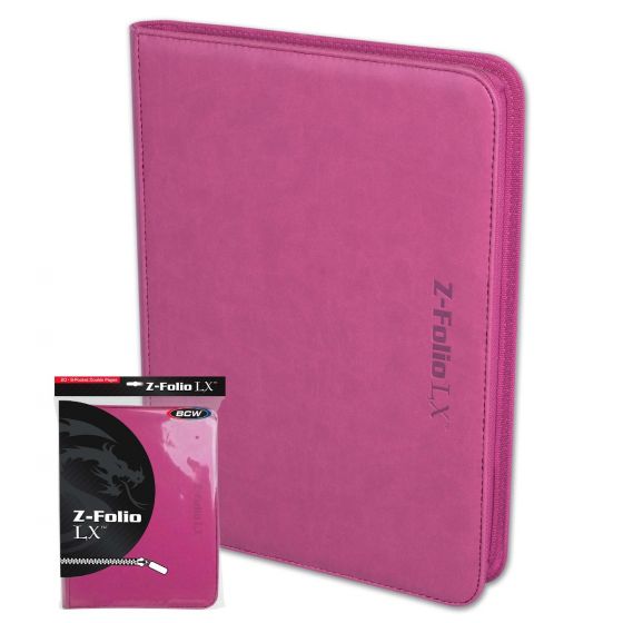 BCW Z-Folio 9-Pocket LX Album (Zipper)