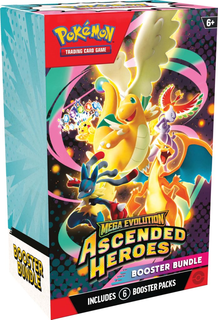 Pokemon TCG: Mega Evolution: Ascended Heroes Booster Bundle *Sealed*