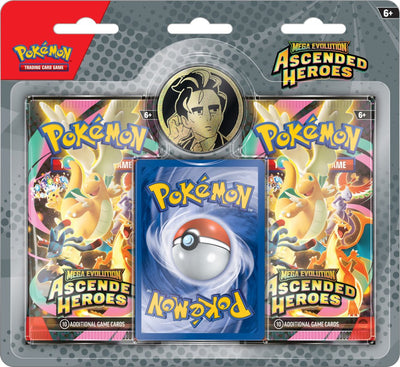 Pokemon TCG: Mega Evolution: Ascended Heroes 2-Pack Blister RANDOM CHOICE *Sealed* (PRE-ORDER, SHIPS FEB 13TH)