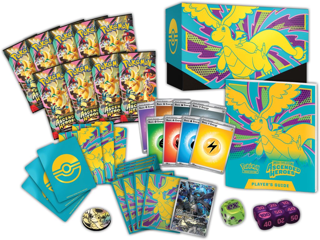 Pokemon TCG: Mega Evolution: Ascended Heroes Elite Trainer Box *Sealed*