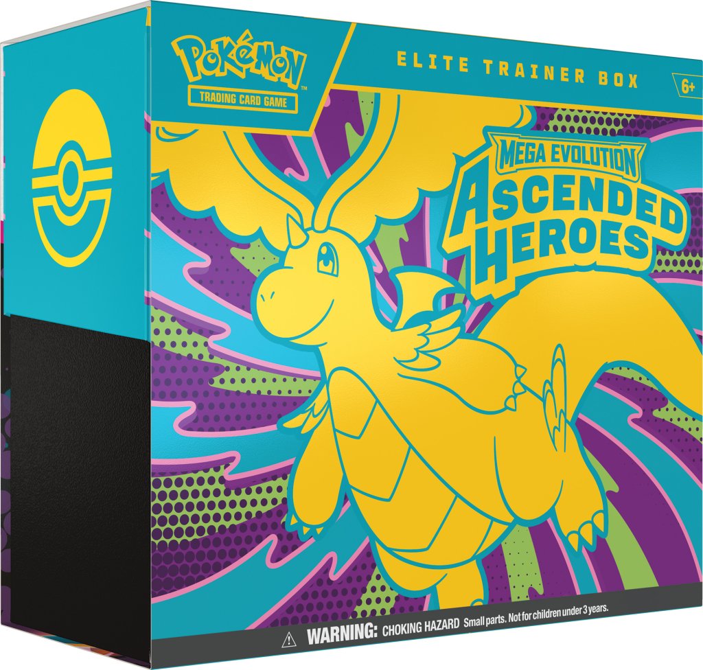 Pokemon TCG: Mega Evolution: Ascended Heroes Elite Trainer Box *Sealed*