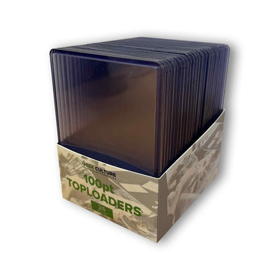 Geek Culture - 100PT Medium Toploaders (25CT)