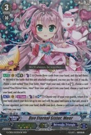 Duo Eternal Sister, Meer (White) (G-CB01/003EN W) [Academy of Divas]