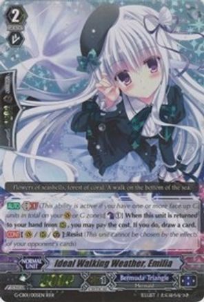 Ideal Walking Weather, Emilia (G-CB01/005EN) [Academy of Divas]