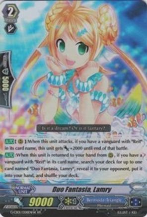 Duo Fantasia, Lamry (White) (G-CB01/008EN W) [Academy of Divas]
