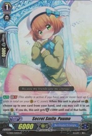 Secret Smile, Puumo (G-CB01/021EN) [Academy of Divas]