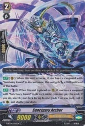 Sanctuary Archer (G-BT04/045EN) [Soul Strike Against the Supreme]