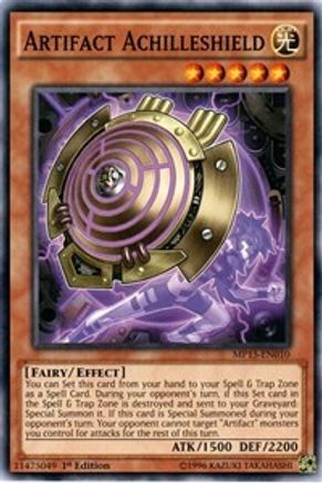 Artifact Achilleshield [MP15-EN010] Common