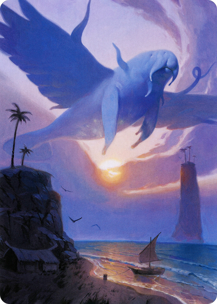 Aeromoeba // Aeromoeba (AMH2-011) - Modern Horizons 2 Art Series (Borderless) Foil