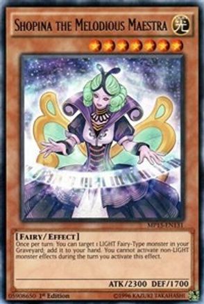Shopina the Melodious Maestra [MP15-EN131] Rare