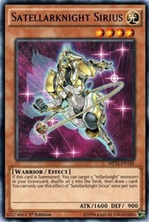 Satellarknight Sirius [MP15-EN146] Rare